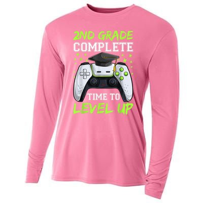 Kindergarten Level Complete Graduation Class Gamer Cooling Performance Long Sleeve Crew