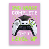 Kindergarten Level Complete Graduation Class Gamer Poster