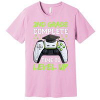 Kindergarten Level Complete Graduation Class Gamer Premium T-Shirt