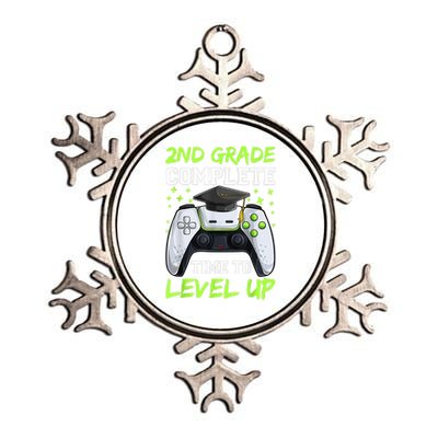 Kindergarten Level Complete Graduation Class Gamer Metallic Star Ornament