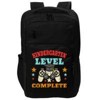 Kindergarten Level Complete Graduation Class Gamer Impact Tech Backpack