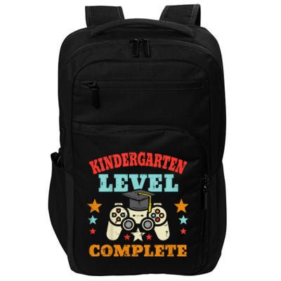 Kindergarten Level Complete Graduation Class Gamer Impact Tech Backpack