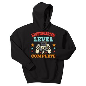 Kindergarten Level Complete Graduation Class Gamer Kids Hoodie