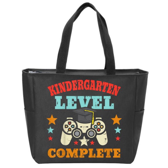 Kindergarten Level Complete Graduation Class Gamer Zip Tote Bag