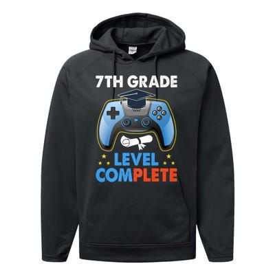 Kindergarten Level Complete Graduation Class Gamer Performance Fleece Hoodie