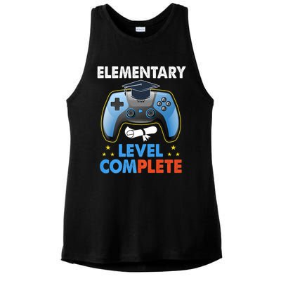 Kindergarten Level Complete Graduation Class Gamer Ladies PosiCharge Tri-Blend Wicking Tank