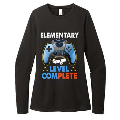 Kindergarten Level Complete Graduation Class Gamer Womens CVC Long Sleeve Shirt