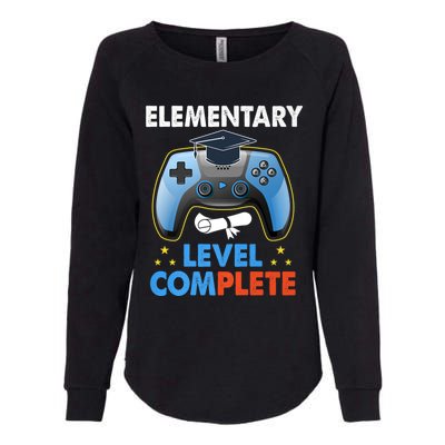 Kindergarten Level Complete Graduation Class Gamer Womens California Wash Sweatshirt