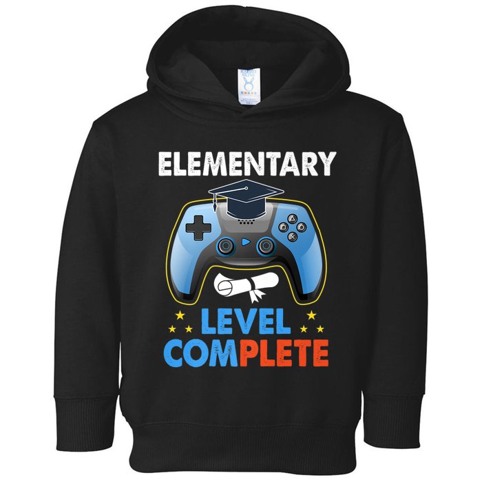 Kindergarten Level Complete Graduation Class Gamer Toddler Hoodie