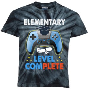 Kindergarten Level Complete Graduation Class Gamer Kids Tie-Dye T-Shirt