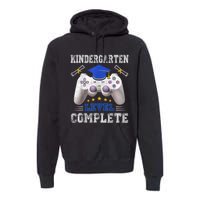 Kindergarten Level Complete Graduation Class Gamer Premium Hoodie