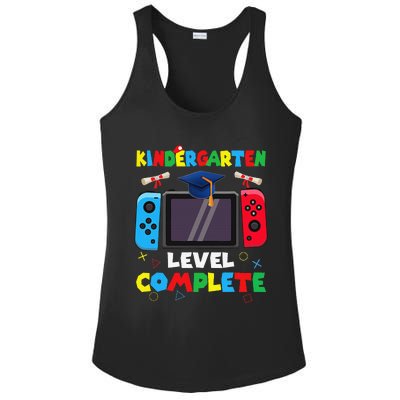 Kindergarten Level Complete Graduation Class 2024 Gamer Ladies PosiCharge Competitor Racerback Tank