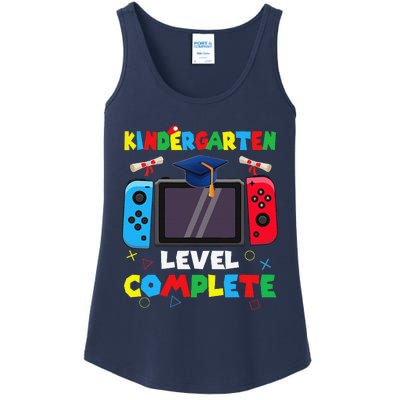 Kindergarten Level Complete Graduation Class 2024 Gamer Ladies Essential Tank