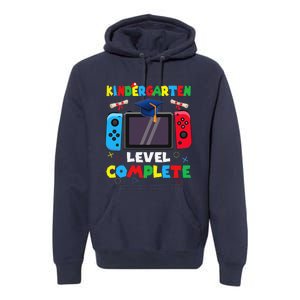 Kindergarten Level Complete Graduation Class 2024 Gamer Premium Hoodie