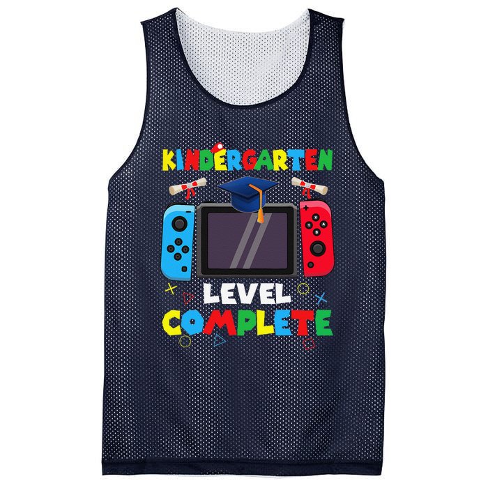 Kindergarten Level Complete Graduation Class 2024 Gamer Mesh Reversible Basketball Jersey Tank