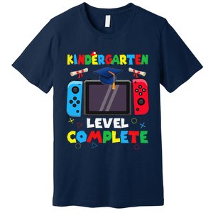 Kindergarten Level Complete Graduation Class 2024 Gamer Premium T-Shirt