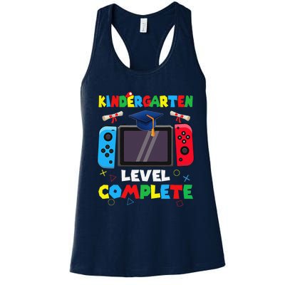 Kindergarten Level Complete Graduation Class 2024 Gamer Women's Racerback Tank