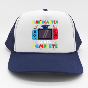 Kindergarten Level Complete Graduation Class 2024 Gamer Trucker Hat