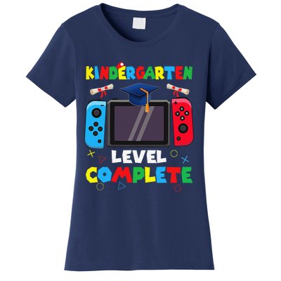 Kindergarten Level Complete Graduation Class 2024 Gamer Women's T-Shirt