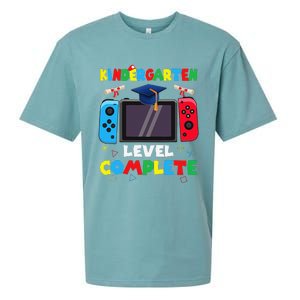 Kindergarten Level Complete Graduation Class 2024 Gamer Sueded Cloud Jersey T-Shirt