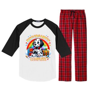 Kindergarten Level Complete Goodbye School Hello Summer Funny Gift Raglan Sleeve Pajama Set