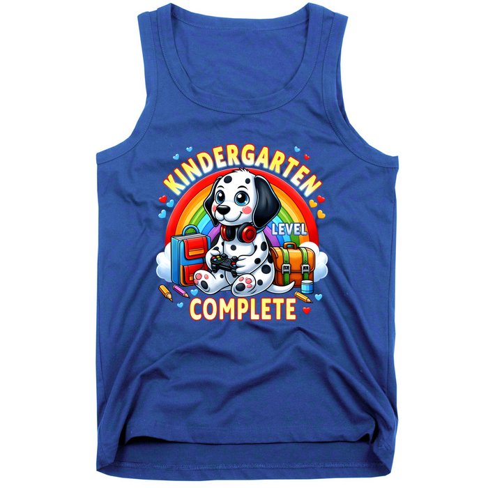 Kindergarten Level Complete Goodbye School Hello Summer Funny Gift Tank Top