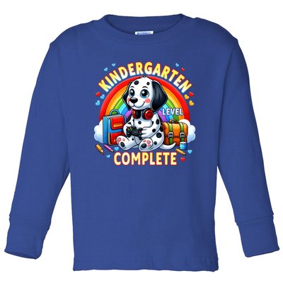 Kindergarten Level Complete Goodbye School Hello Summer Funny Gift Toddler Long Sleeve Shirt