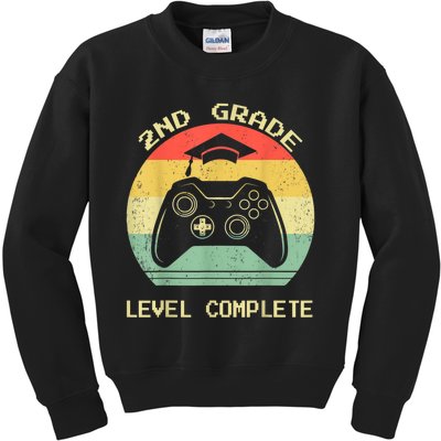 Kindergarten Level Complete Graduation Class Gamer Kids Sweatshirt