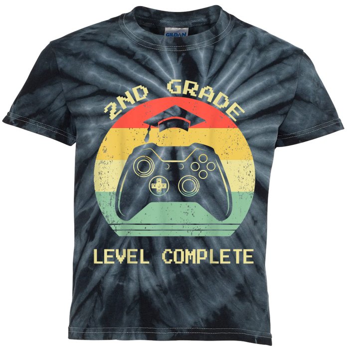 Kindergarten Level Complete Graduation Class Gamer Kids Tie-Dye T-Shirt