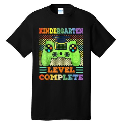 Kindergarten Level Complete Graduation Class Gamer Tall T-Shirt