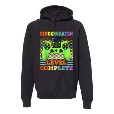 Kindergarten Level Complete Graduation Class Gamer Premium Hoodie