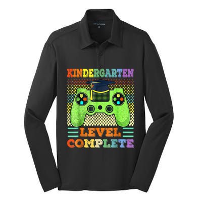 Kindergarten Level Complete Graduation Class Gamer Silk Touch Performance Long Sleeve Polo