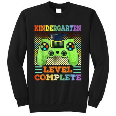 Kindergarten Level Complete Graduation Class Gamer Tall Sweatshirt