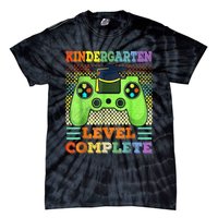 Kindergarten Level Complete Graduation Class Gamer Tie-Dye T-Shirt