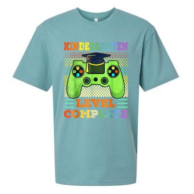 Kindergarten Level Complete Graduation Class Gamer Sueded Cloud Jersey T-Shirt