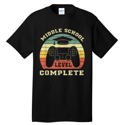 Kindergarten Level Complete Graduation Class Gamer Tall T-Shirt