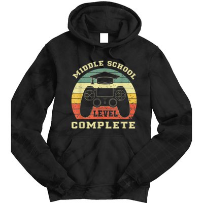 Kindergarten Level Complete Graduation Class Gamer Tie Dye Hoodie