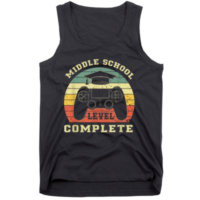 Kindergarten Level Complete Graduation Class Gamer Tank Top