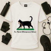Kamala Lady Cat 2024 ILl Tread Wherever I Want Cooling Performance Crew T-Shirt