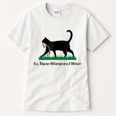 Kamala Lady Cat 2024 ILl Tread Wherever I Want Tall T-Shirt