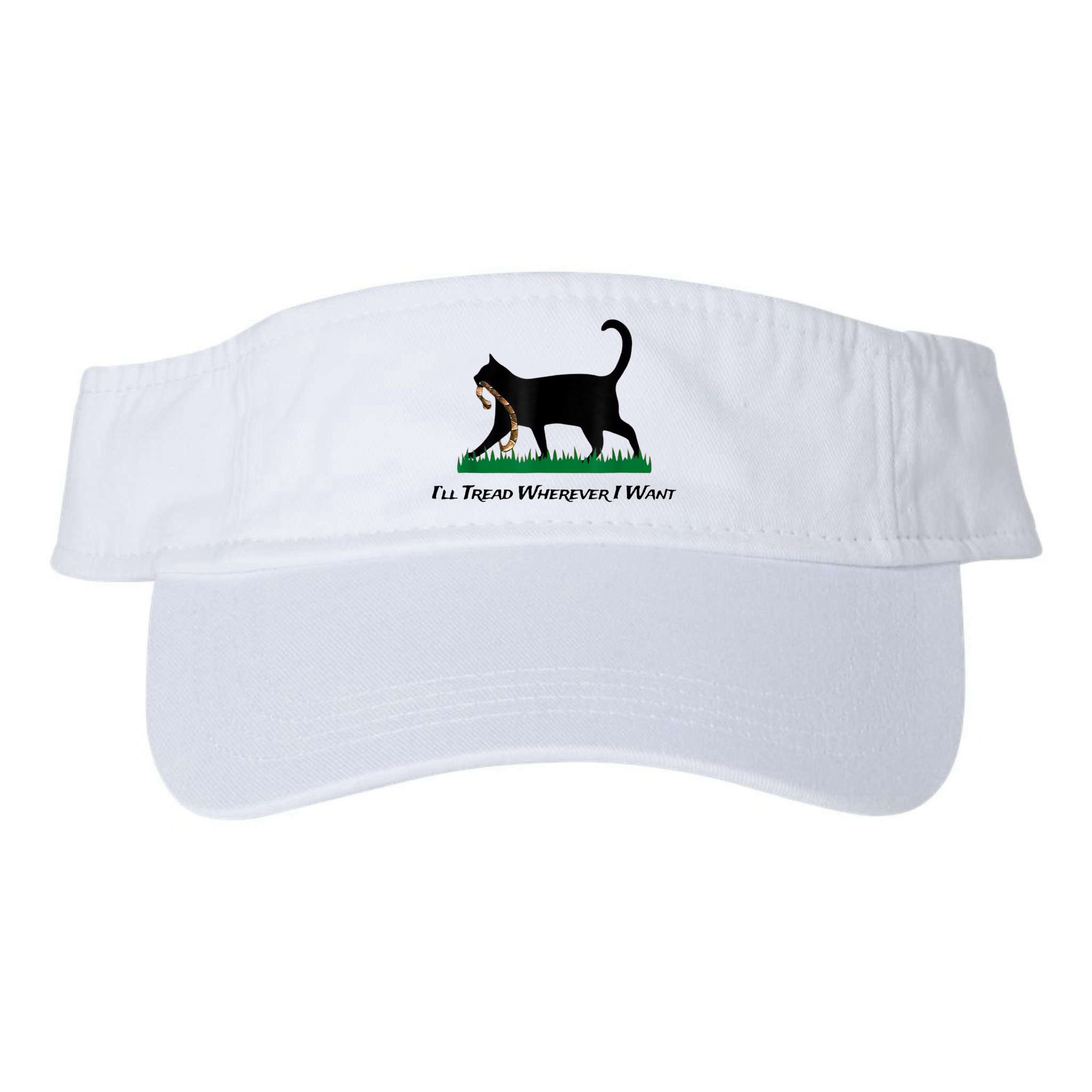 Kamala Lady Cat 2024 ILl Tread Wherever I Want Visor