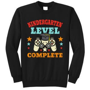 Kindergarten Level Complete Graduation Gamer Tall Sweatshirt