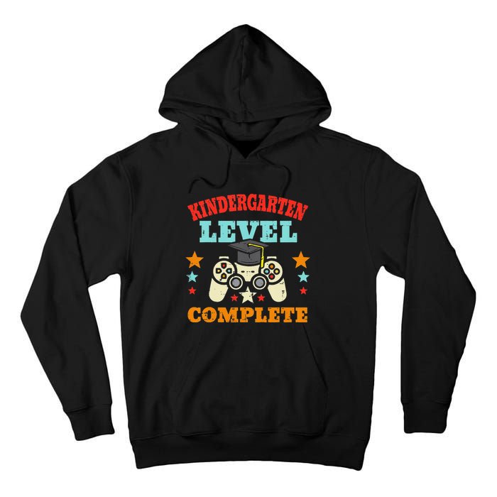 Kindergarten Level Complete Graduation Gamer Tall Hoodie