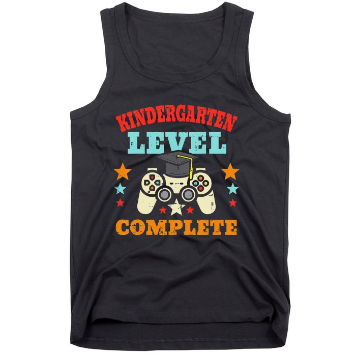 Kindergarten Level Complete Graduation Gamer Tank Top