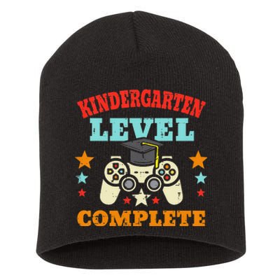 Kindergarten Level Complete Graduation Gamer Short Acrylic Beanie