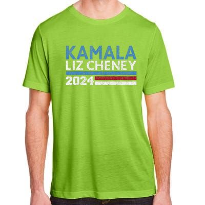 Kamala Liz Cheney 2024 Vintage Design Adult ChromaSoft Performance T-Shirt