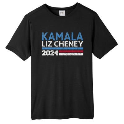 Kamala Liz Cheney 2024 Vintage Design Tall Fusion ChromaSoft Performance T-Shirt