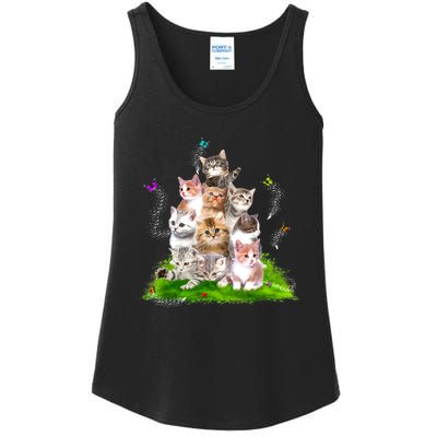 Kitten Lover Cat Lover Cute Cat Ladies Essential Tank