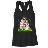 Kitten Lover Cat Lover Cute Cat Women's Racerback Tank