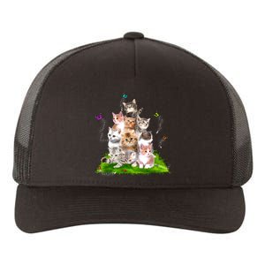 Kitten Lover Cat Lover Cute Cat Cat Owner Cute Kittens Yupoong Adult 5-Panel Trucker Hat